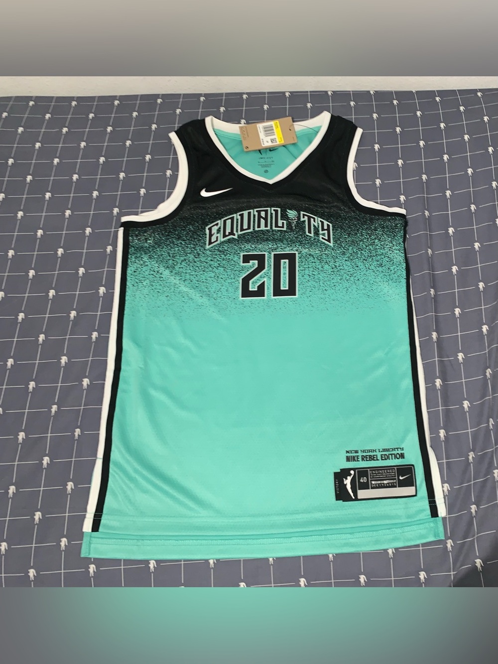 Nike Sabrina Ionescu New York Liberty Dri-FIT WNBA Rebel Victory Jersey Size: S